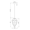Подвесной светильник MAYTONI GLOBO P052PL-01PK