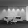 Потолочный светильник MAYTONI ALFA LED C064CL-5W3K-SQ-WB