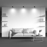 Потолочный светильник MAYTONI HOOP C086CM-GX53-MRD-B