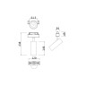 Трековый светильник MAYTONI FOCUS LED TR019-2-15W3K-MG