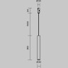 Трековый светильник MAYTONI SKIM TR210-1-5W3K-M-B