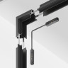 Угловой коннектор внутренний MAYTONI GRAVITY TRX010ICL-22B встраиваемый черный