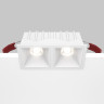 Встраиваемый светильник MAYTONI ALFA LED DL043-02-10W4K-D-SQ-W