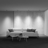 Встраиваемый светильник MAYTONI ALFA LED DL043-02-10W4K-SQ-B-1