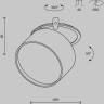 Встраиваемый светильник MAYTONI ONDA DL024-12W-DTW-W