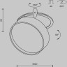 Встраиваемый светильник MAYTONI ONDA DL024-18W4K-BMG