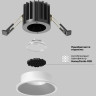Встраиваемый светильник MAYTONI ROUND DL058-7W3K-W